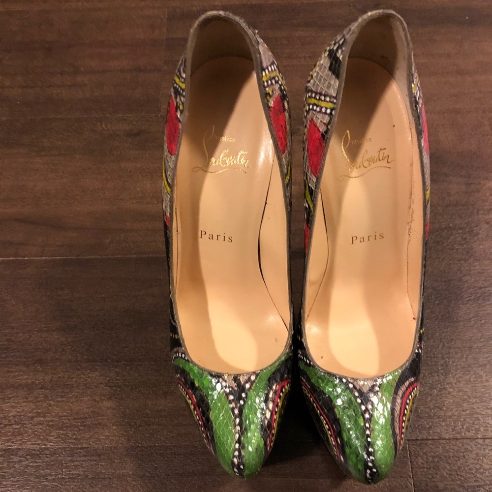 Christian Louboutin Daffodile Python - image 1